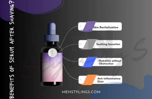 What are the benefits of serum after shaving?