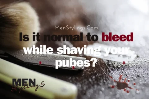 bleed while shaving your pubes